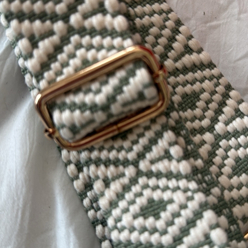 Geometric Patterned Bag Strap - image 3